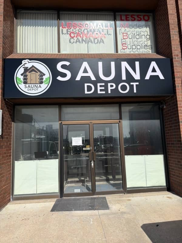 Sauna Depot – Vaughan Showroom, photograph from its own Google Business listing